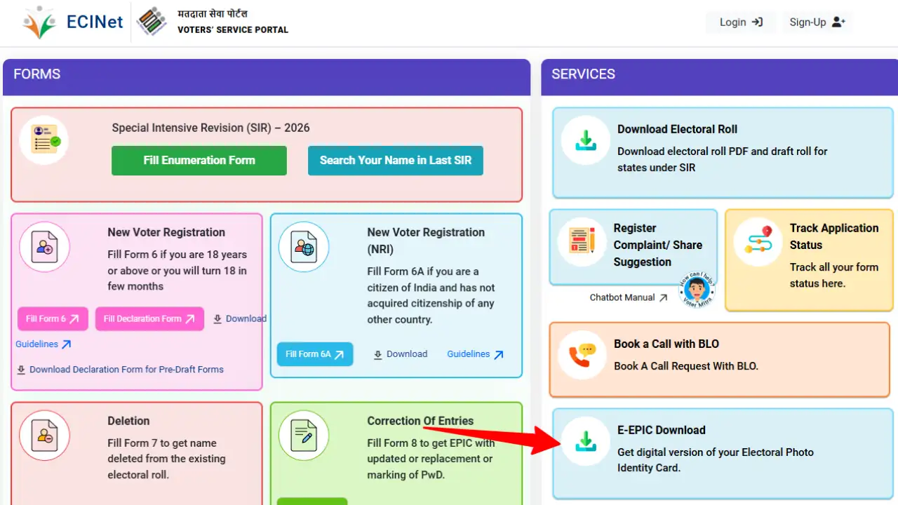 voter id card online download guide